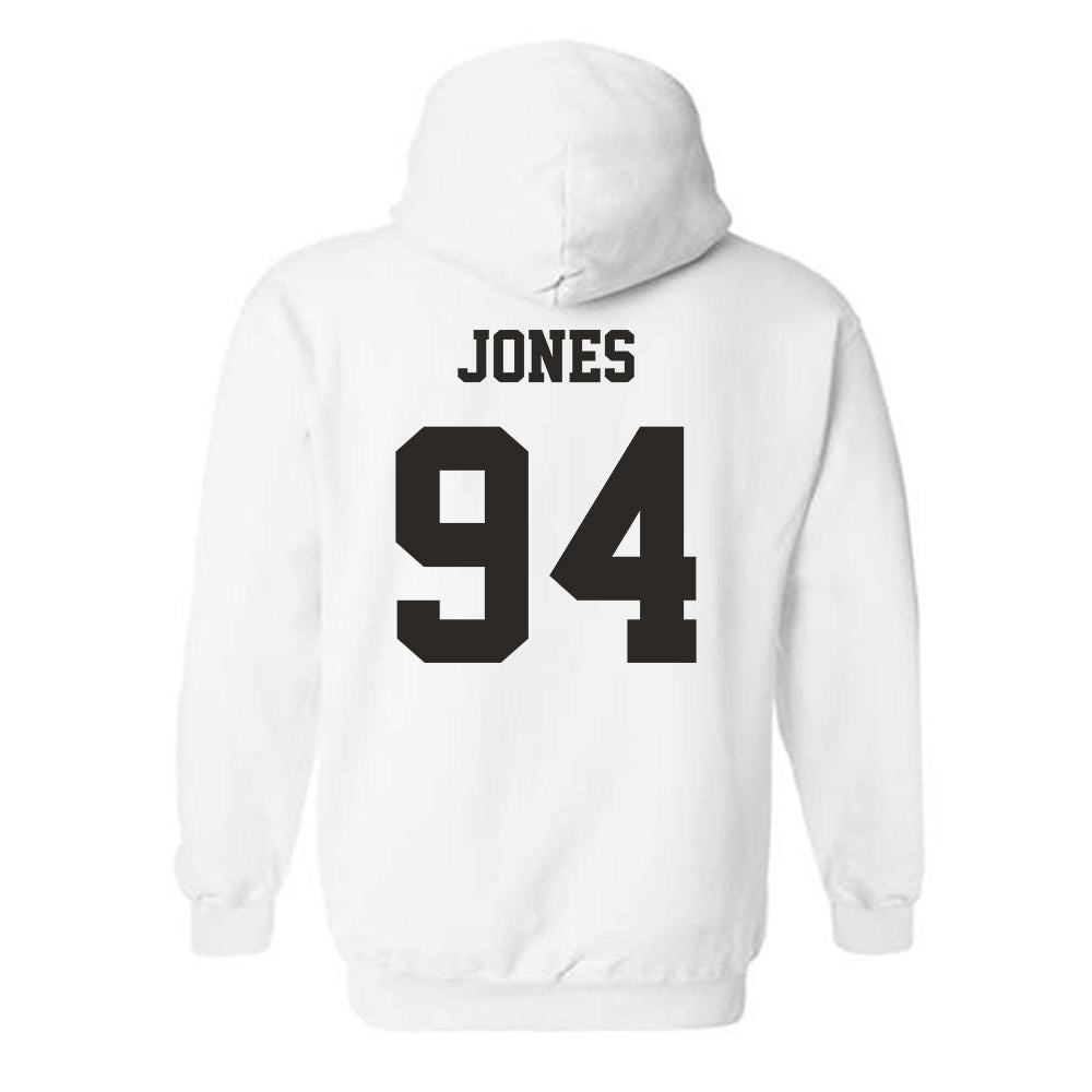 Louisiana - NCAA Football : Timahj Jones - Classic Shersey Hooded Sweatshirt-1