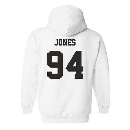 Louisiana - NCAA Football : Timahj Jones - Classic Shersey Hooded Sweatshirt-1