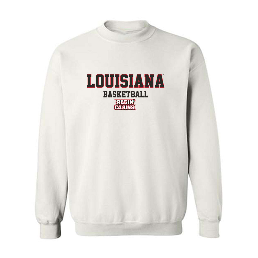 Louisiana - NCAA Men's Basketball : Michael Mouton - Classic Shersey Crewneck Sweatshirt-0