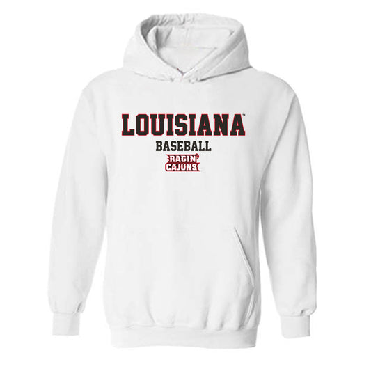 Louisiana - NCAA Baseball : Noah Lewis - Classic Shersey Hooded Sweatshirt-0