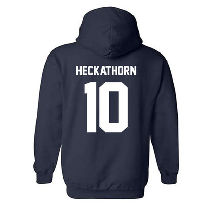 Georgia Southern - NCAA Women's Soccer : Natalie Heckathorn - Classic Fashion Shersey Hooded Sweatshirt-1