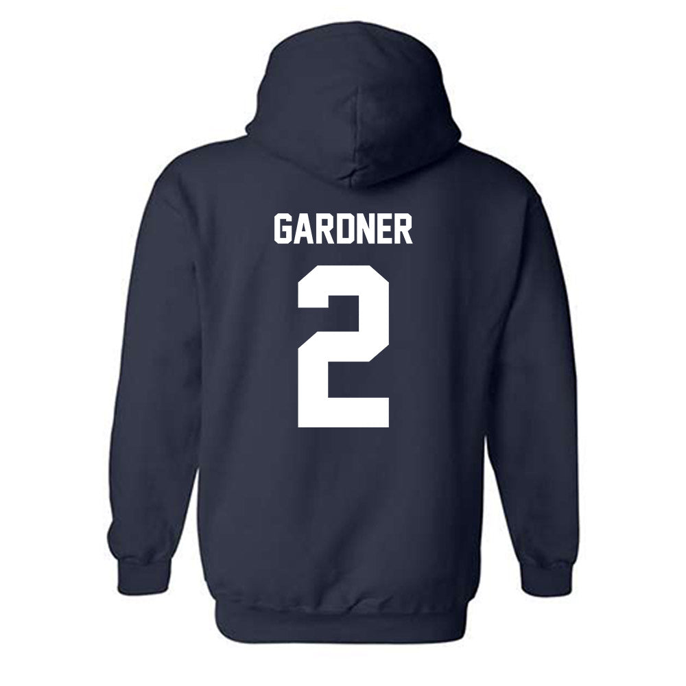 Georgia Southern - NCAA Men's Basketball : Dallas Gardner - Classic Fashion Shersey Hooded Sweatshirt-1