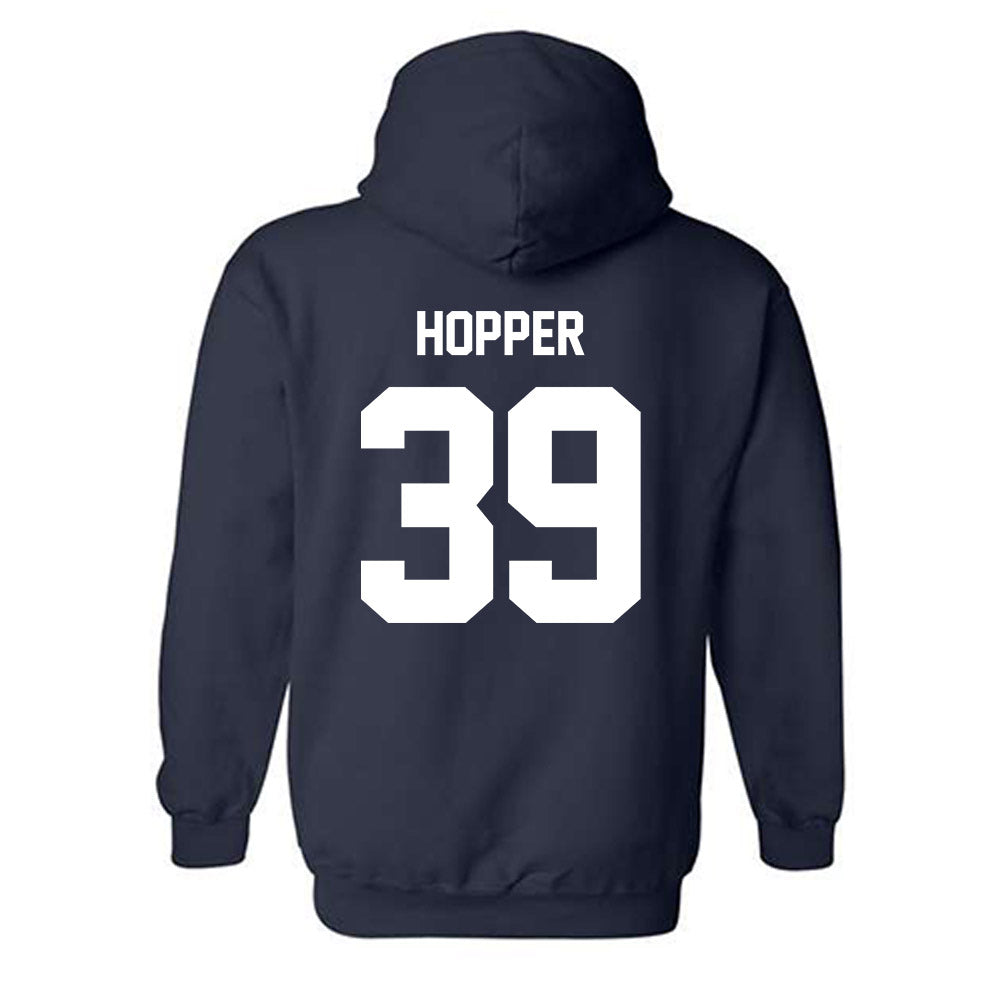 Georgia Southern - NCAA Baseball : Canon Hopper - Classic Fashion Shersey Hooded Sweatshirt-1