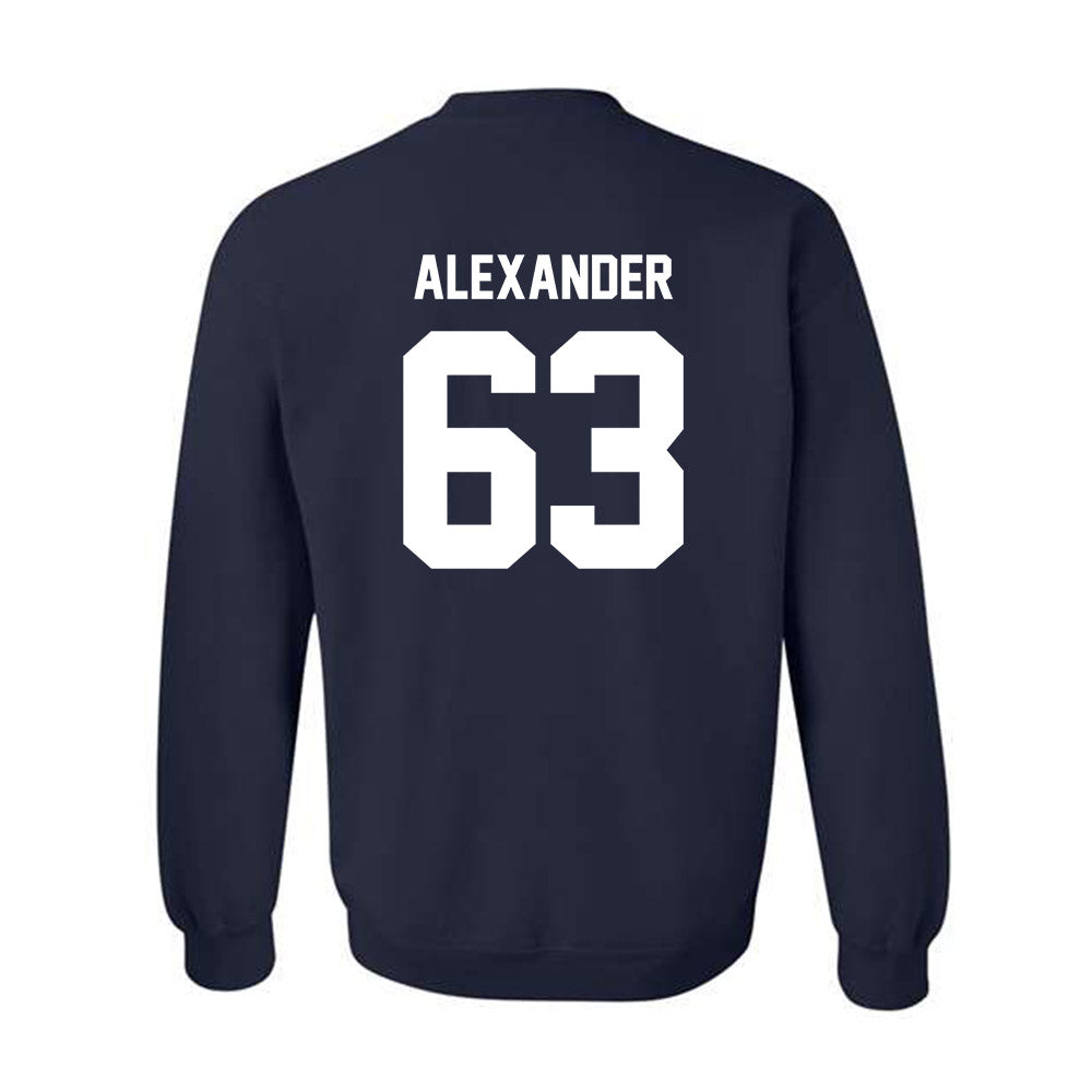Georgia Southern - NCAA Football : Colin Alexander - Classic Fashion Shersey Crewneck Sweatshirt-1