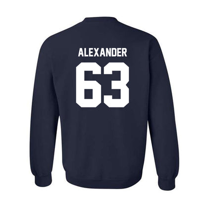 Georgia Southern - NCAA Football : Colin Alexander - Classic Fashion Shersey Crewneck Sweatshirt-1