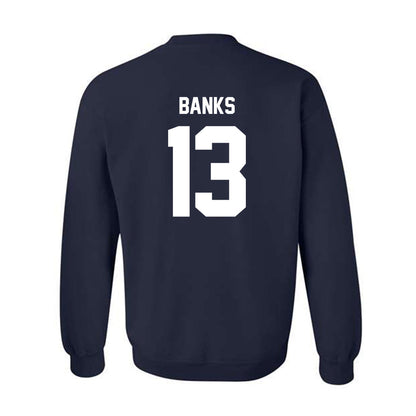 Georgia Southern - NCAA Men's Basketball : Eren Banks - Crewneck Sweatshirt-1