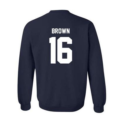 Georgia Southern - NCAA Football : Ahmad Brown - Classic Fashion Shersey Crewneck Sweatshirt-1