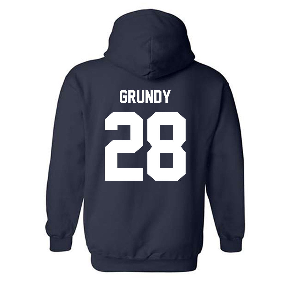 Georgia Southern - NCAA Baseball : Kade Grundy - Classic Fashion Shersey Hooded Sweatshirt-1
