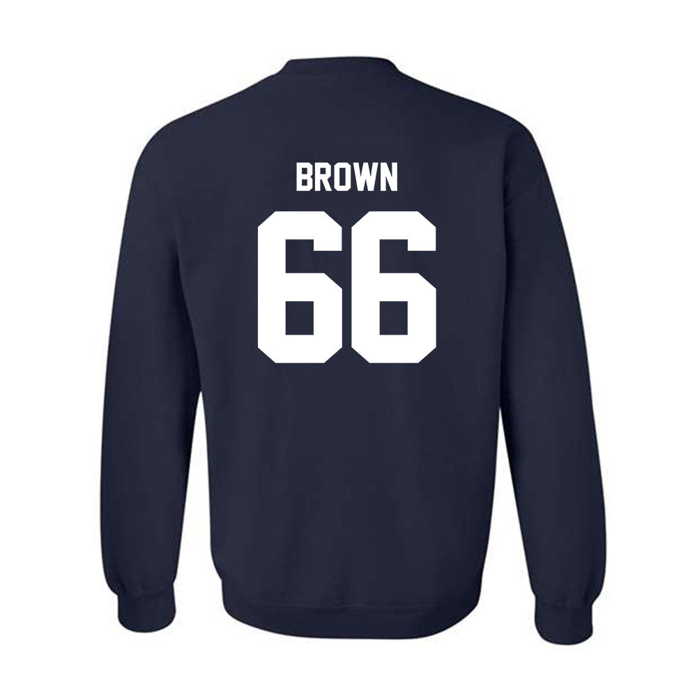 Georgia Southern - NCAA Football : Johnnie Brown - Classic Fashion Shersey Crewneck Sweatshirt-1