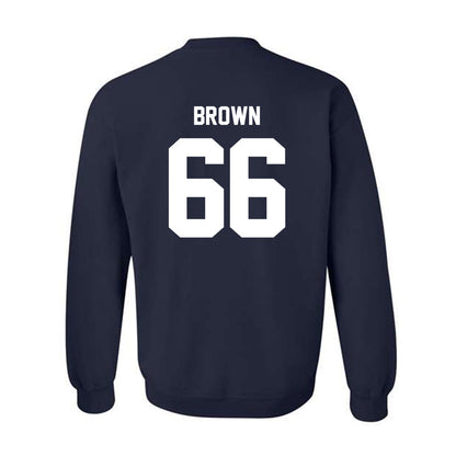 Georgia Southern - NCAA Football : Johnnie Brown - Classic Fashion Shersey Crewneck Sweatshirt-1