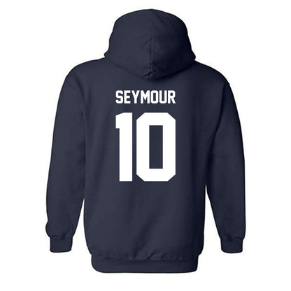 Georgia Southern - NCAA Women's Volleyball : Lydia Seymour - Classic Fashion Shersey Hooded Sweatshirt-1