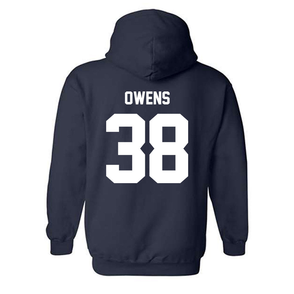Georgia Southern - NCAA Baseball : Brady Owens - Classic Fashion Shersey Hooded Sweatshirt-1