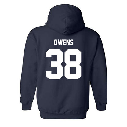 Georgia Southern - NCAA Baseball : Brady Owens - Classic Fashion Shersey Hooded Sweatshirt-1