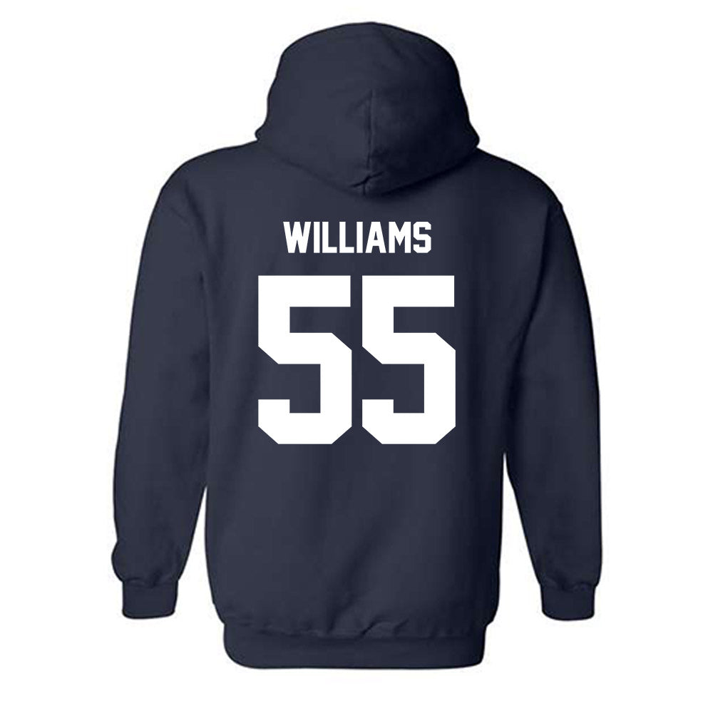 Georgia Southern - NCAA Football : Ethan Williams - Classic Fashion Shersey Hooded Sweatshirt-1