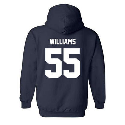 Georgia Southern - NCAA Football : Ethan Williams - Classic Fashion Shersey Hooded Sweatshirt-1