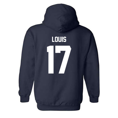 Georgia Southern - NCAA Men's Soccer : Ricardo Louis - Classic Fashion Shersey Hooded Sweatshirt-1