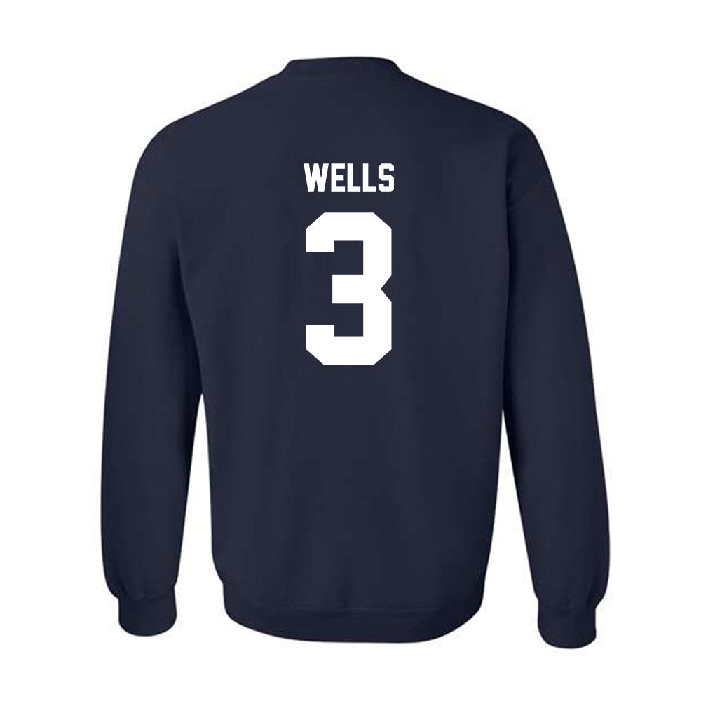 Georgia Southern - NCAA Baseball : Frank Wells - Classic Fashion Shersey Crewneck Sweatshirt-1