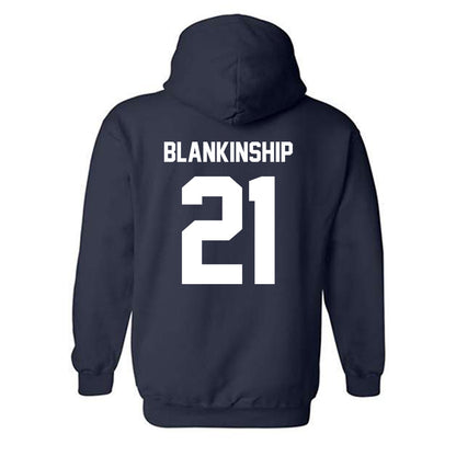 Georgia Southern - NCAA Baseball : Carter Blankinship - Classic Fashion Shersey Hooded Sweatshirt-1