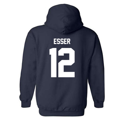 Georgia Southern - NCAA Women's Soccer : Hailey Esser - Classic Fashion Shersey Hooded Sweatshirt-1