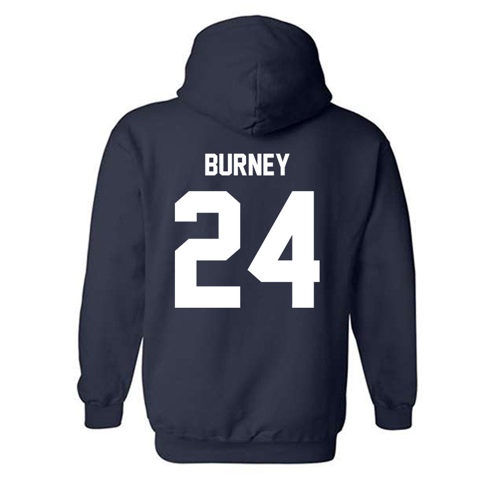 Georgia Southern - NCAA Men's Basketball : Andres Burney - Classic Fashion Shersey Hooded Sweatshirt-1