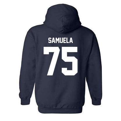 Georgia Southern - NCAA Football : King Samuela - Classic Fashion Shersey Hooded Sweatshirt-1