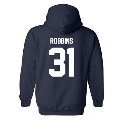 Georgia Southern - NCAA Baseball : Will Robbins - Classic Fashion Shersey Hooded Sweatshirt-1