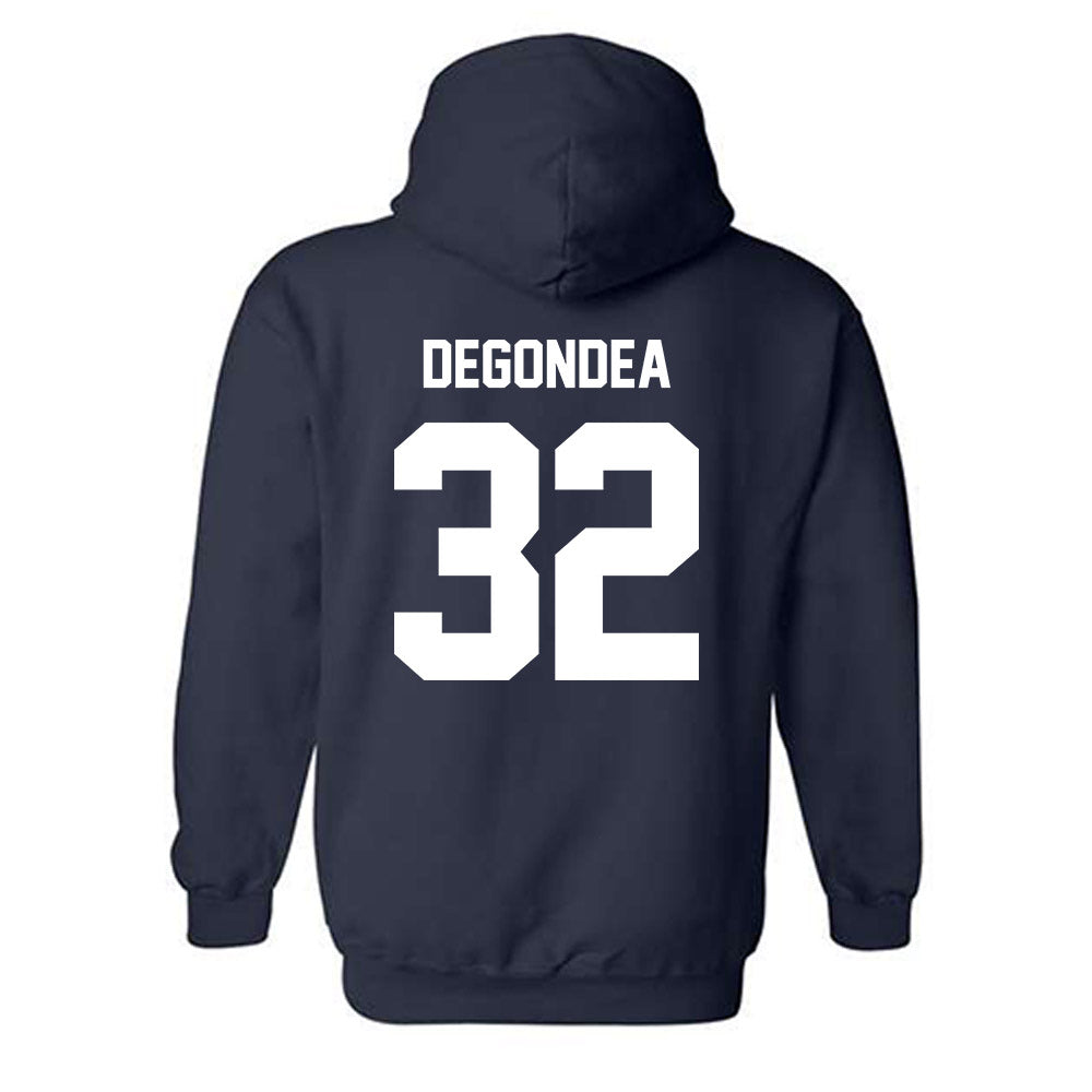 Georgia Southern - NCAA Baseball : Carter DeGondea - Classic Fashion Shersey Hooded Sweatshirt-1