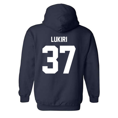Georgia Southern - NCAA Football : Kevin Lukiri - Classic Fashion Shersey Hooded Sweatshirt-1