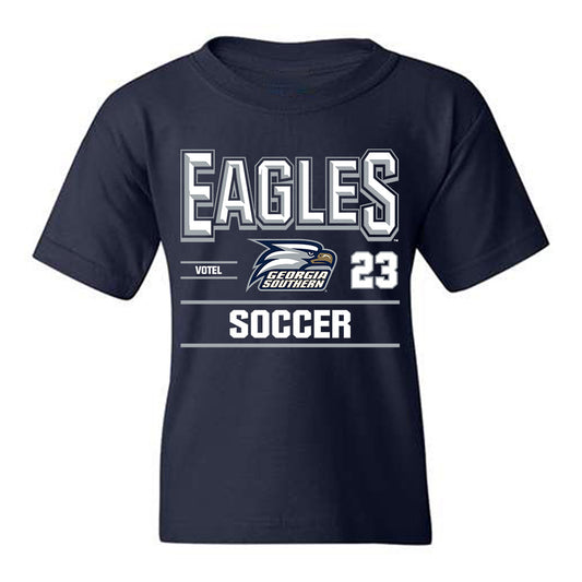 Georgia Southern - NCAA Men's Soccer : Charles Votel - Classic Fashion Shersey Youth T-Shirt-0
