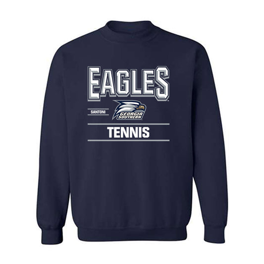 Georgia Southern - NCAA Men's Tennis : Edoardo Santoni - Classic Fashion Shersey Crewneck Sweatshirt-0
