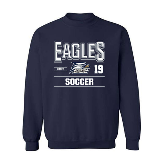 Georgia Southern - NCAA Women's Soccer : Claire Casey - Classic Fashion Shersey Crewneck Sweatshirt-0