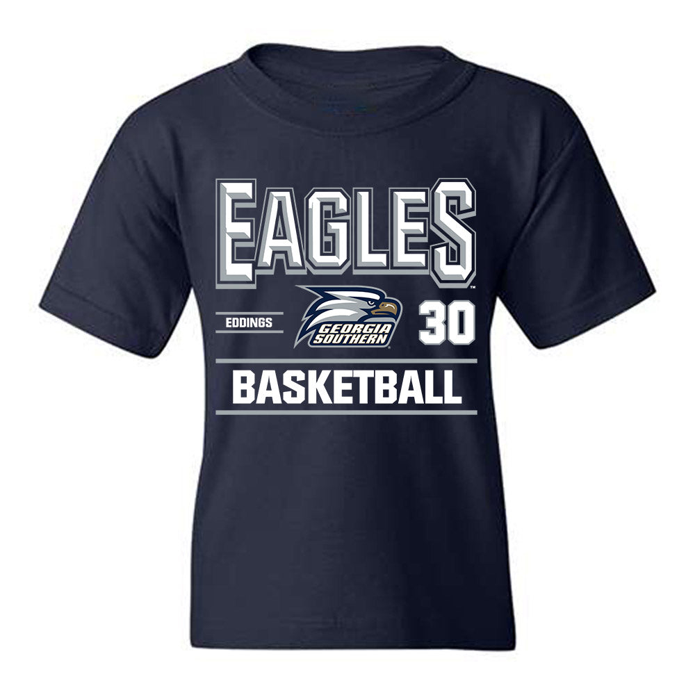 Georgia Southern - NCAA Women's Basketball : McKenna Eddings - Classic Fashion Shersey Youth T-Shirt-0