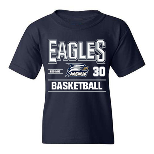 Georgia Southern - NCAA Women's Basketball : McKenna Eddings - Classic Fashion Shersey Youth T-Shirt-0