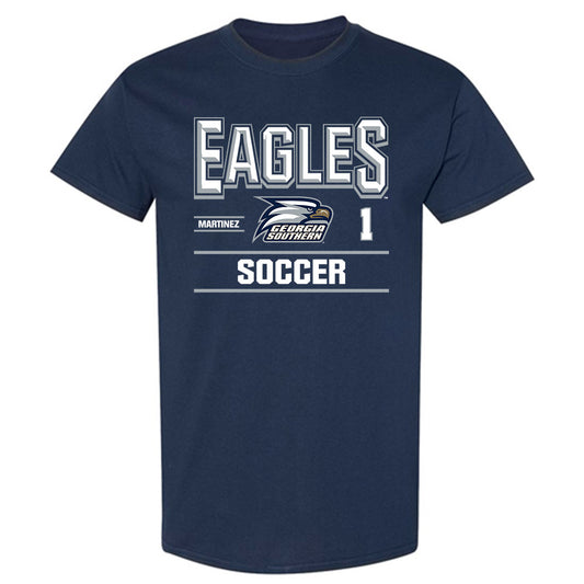 Georgia Southern - NCAA Men's Soccer : Nate Martinez - Classic Fashion Shersey T-Shirt-0