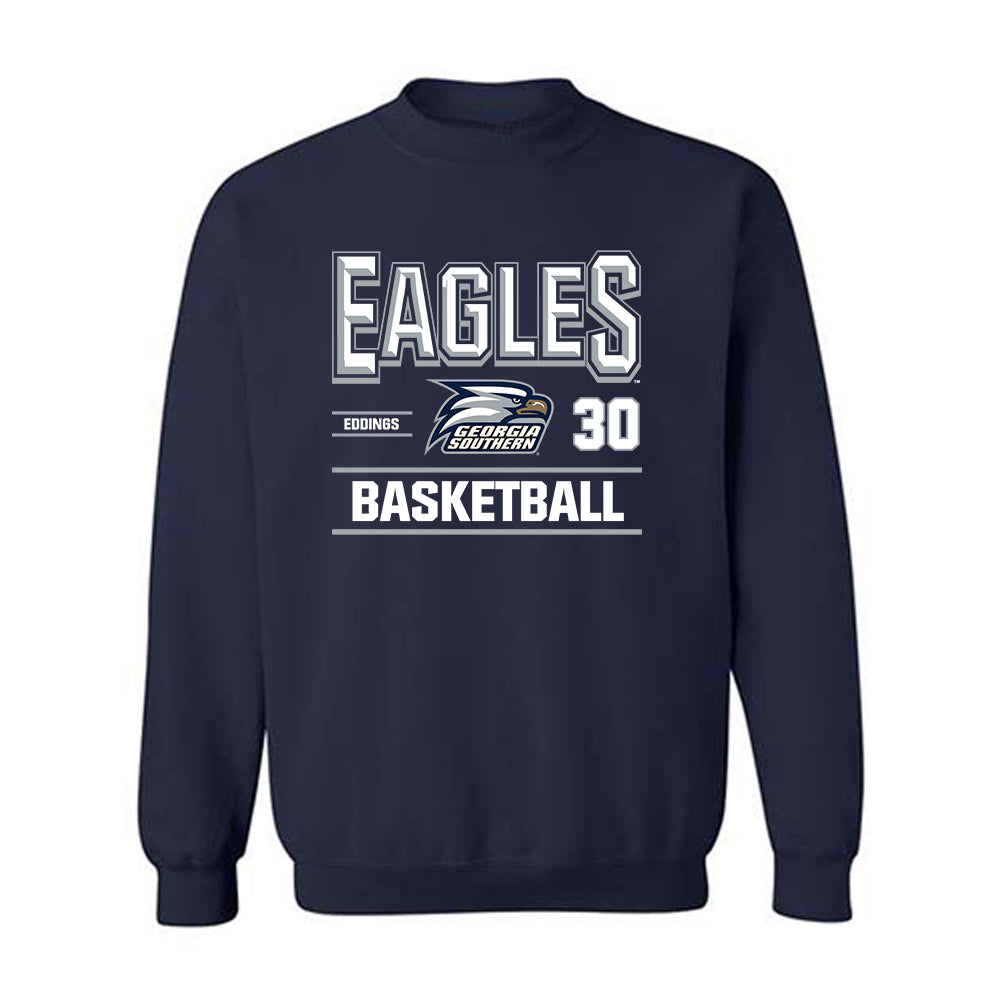 Georgia Southern - NCAA Women's Basketball : McKenna Eddings - Classic Fashion Shersey Crewneck Sweatshirt-0