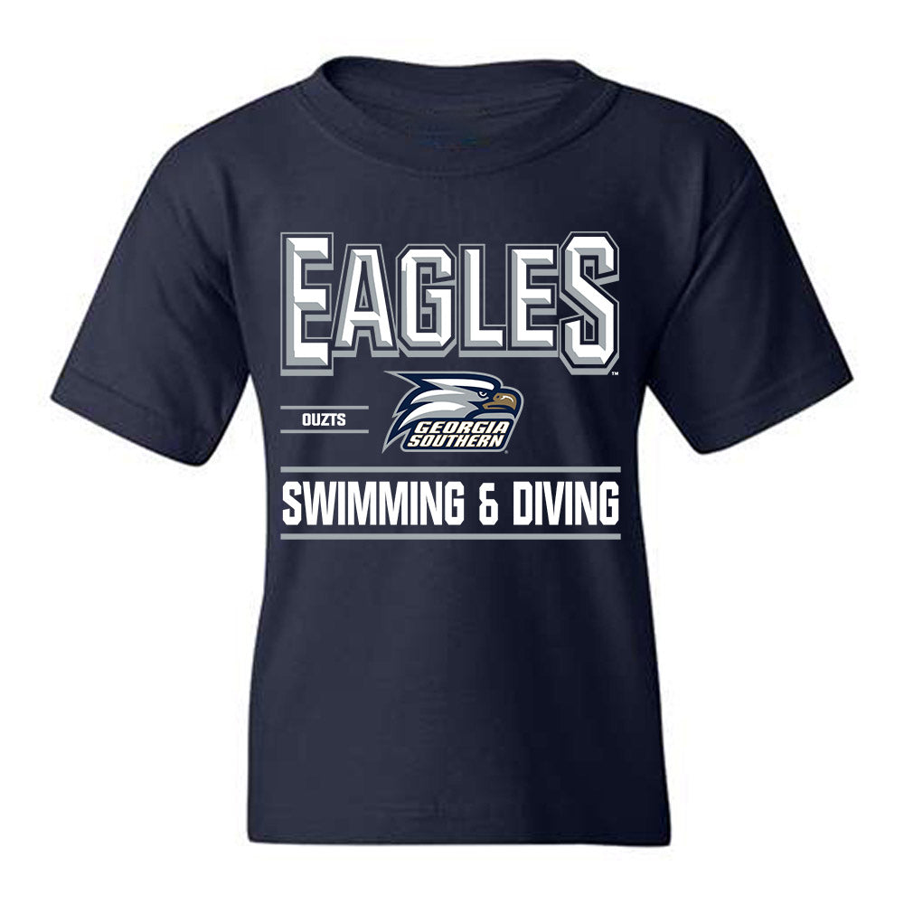 Georgia Southern - NCAA Women's Swimming & Diving : Sally Ouzts - Classic Fashion Shersey Youth T-Shirt-0