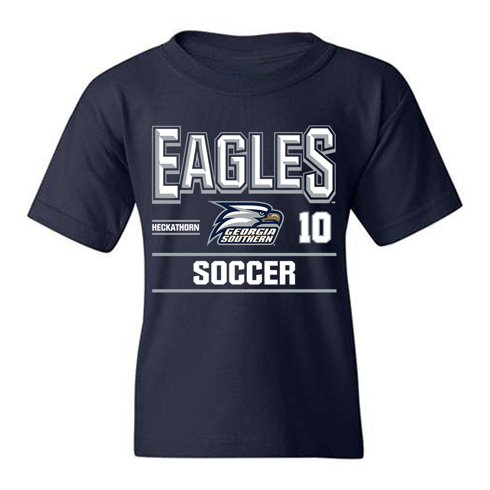 Georgia Southern - NCAA Women's Soccer : Natalie Heckathorn - Classic Fashion Shersey Youth T-Shirt-0