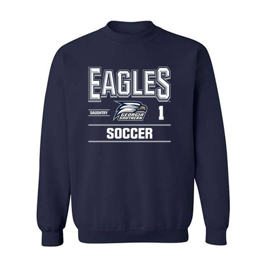 Georgia Southern - NCAA Women's Soccer : Addison Daughtry - Classic Fashion Shersey Crewneck Sweatshirt-0