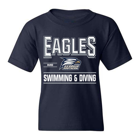 Georgia Southern - NCAA Women's Swimming & Diving : Sterling Burd - Classic Fashion Shersey Youth T-Shirt-0