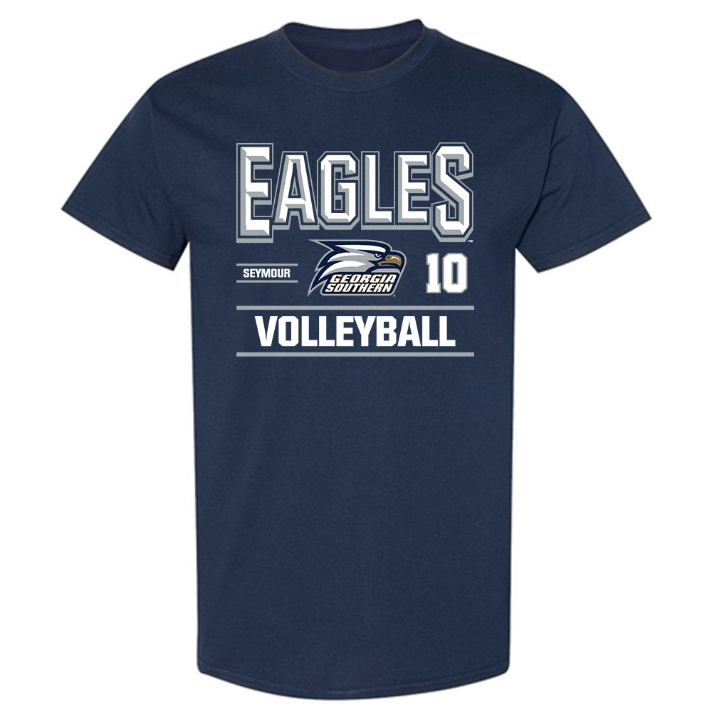 Georgia Southern - NCAA Women's Volleyball : Lydia Seymour - Classic Fashion Shersey T-Shirt-0