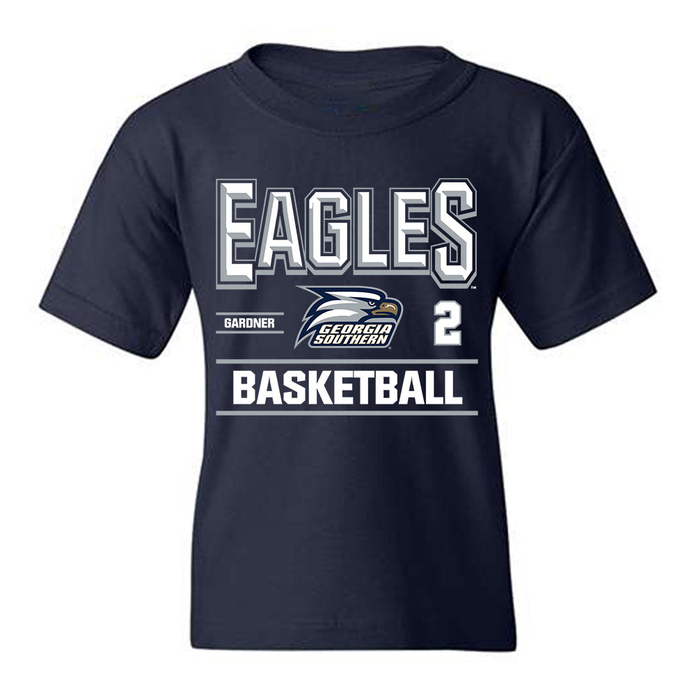 Georgia Southern - NCAA Men's Basketball : Dallas Gardner - Classic Fashion Shersey Youth T-Shirt-0