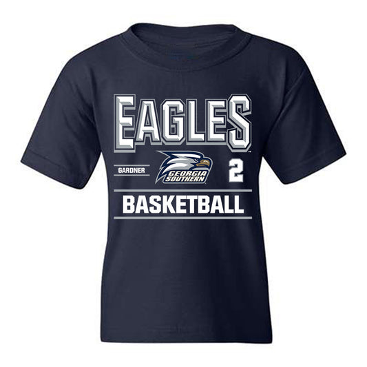 Georgia Southern - NCAA Men's Basketball : Dallas Gardner - Classic Fashion Shersey Youth T-Shirt-0