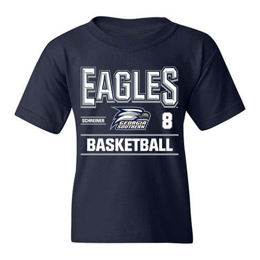 Georgia Southern - NCAA Men's Basketball : Cullen Schreiner - Classic Fashion Shersey Youth T-Shirt-0