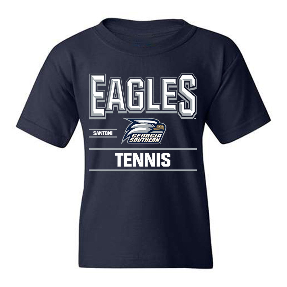 Georgia Southern - NCAA Men's Tennis : Edoardo Santoni - Classic Fashion Shersey Youth T-Shirt-0