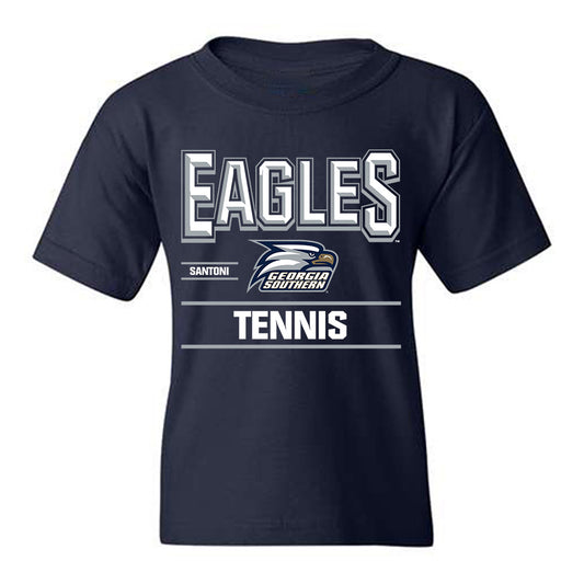 Georgia Southern - NCAA Men's Tennis : Edoardo Santoni - Classic Fashion Shersey Youth T-Shirt-0