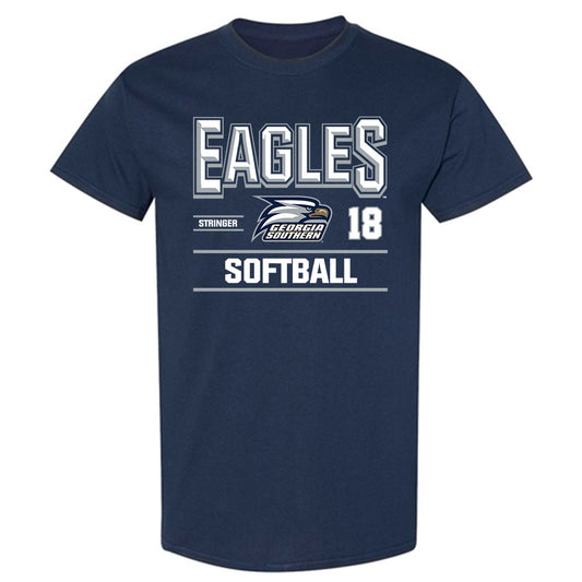Georgia Southern - NCAA Softball : Shaylin Stringer - Classic Fashion Shersey T-Shirt-0