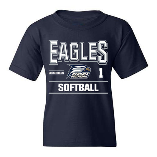 Georgia Southern - NCAA Softball : Alexis Edmondson - Classic Fashion Shersey Youth T-Shirt-0