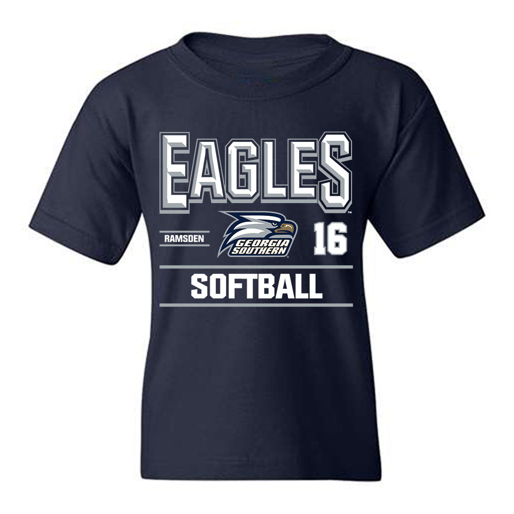 Georgia Southern - NCAA Softball : Carley Ramsden - Classic Fashion Shersey Youth T-Shirt-0