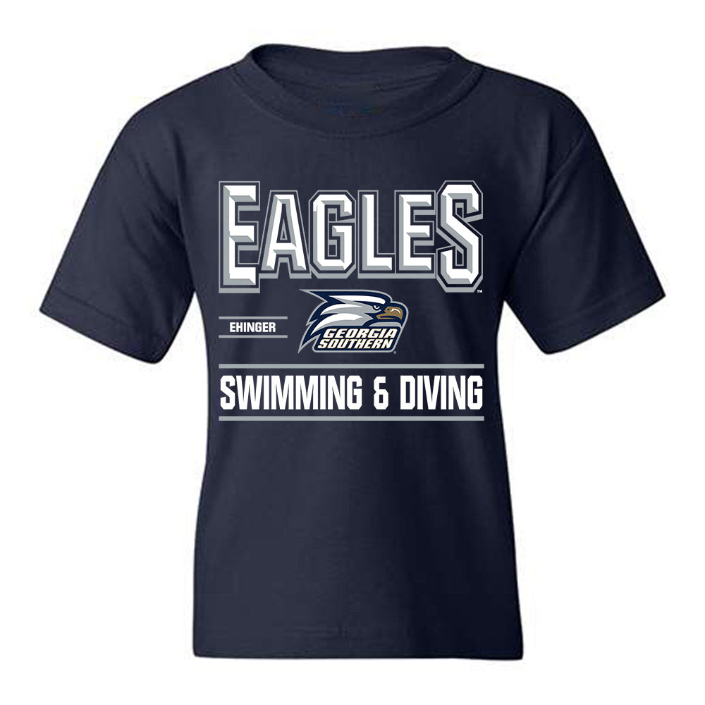 Georgia Southern - NCAA Women's Swimming & Diving : Ava Ehinger - Classic Fashion Shersey Youth T-Shirt-0