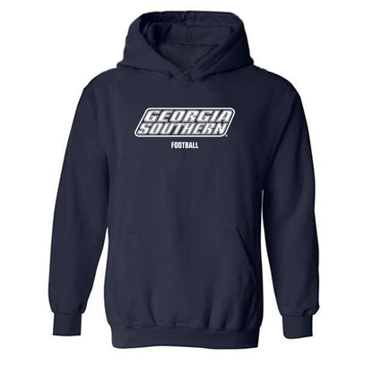 Georgia Southern - NCAA Football : Kevin Lukiri - Classic Fashion Shersey Hooded Sweatshirt-0